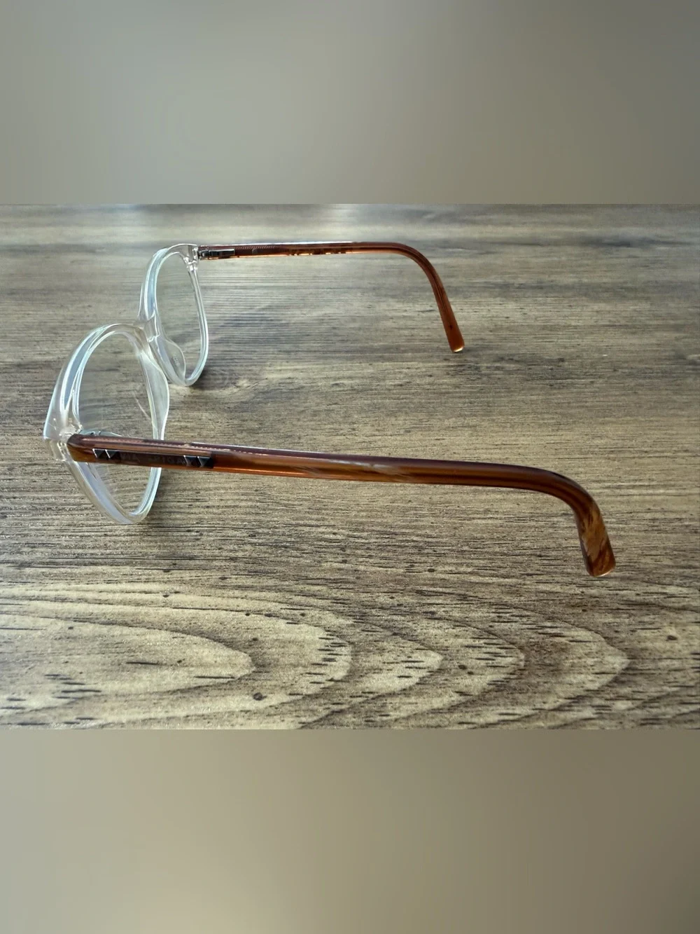 Via Spiga Eyeglasses Womens Clear Brown Nella 600 Zyloware 135mm 55mm FRAMES